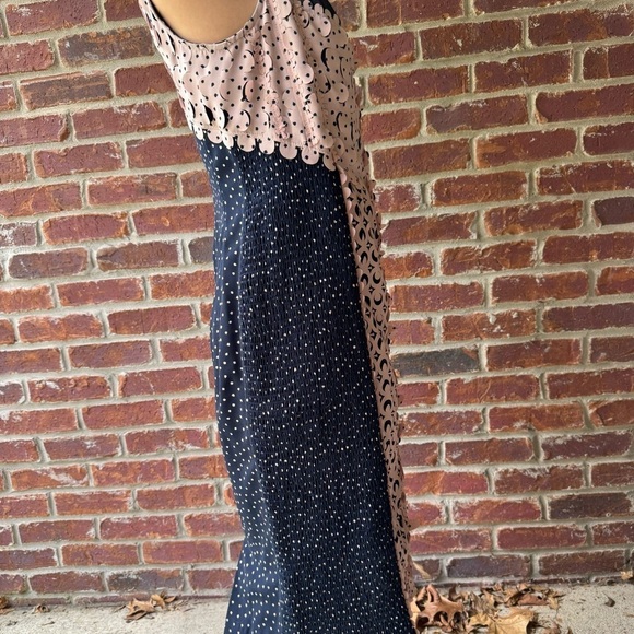 Beguile by Bryon Lars lasercut smocked dress by Anthropologie - Picture 3 of 10